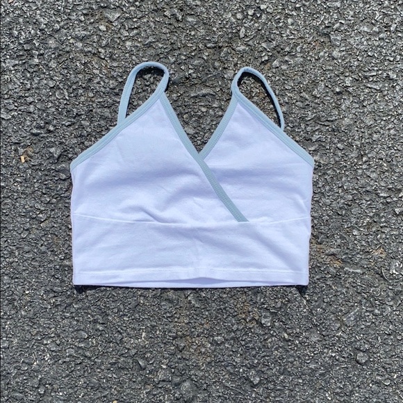 Other - White and blue amara tank!